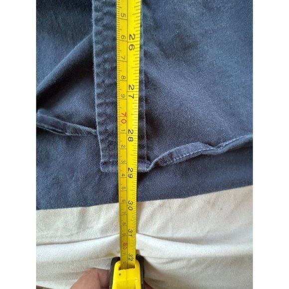 BLUE Ranchwear Men's Heavy Twill Long Sleeve‎ Snap Western Rodeo Shirt M - Picture 11 of 12